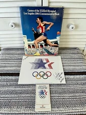 Los Angeles 23rd Olympics Memorabilia Commemorative Book Signed Print Map Guide