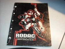 Rodac Pneumatic Tools Parts List Book #8, Air Tool Parts Lists from 1979