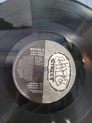 ROYAL C Real G's vinyl record / R4 crate - Imagen 4 de 7