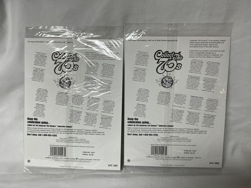 USPS Scott 3182-91 Celebrate the Century Collection Stamps 1900s-1990 SEALED NEW - Picture 11 of 15