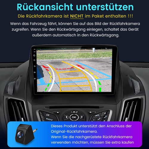 6G+128GB Android 13 Autoradio Für C-Max Ford Kuga 2012-2018 Escape 2013-2019 GPS - Bild 10 von 19