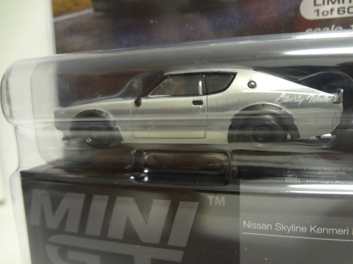 Mini GT RAW CHASE Nissan Skyline Kenmeri Liberty Walk 1:64