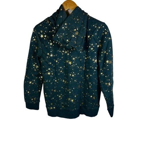 Cat And Jack Girls Light Weight Stars Color Green Sweater Size Large Last One - Picture 6 of 6
