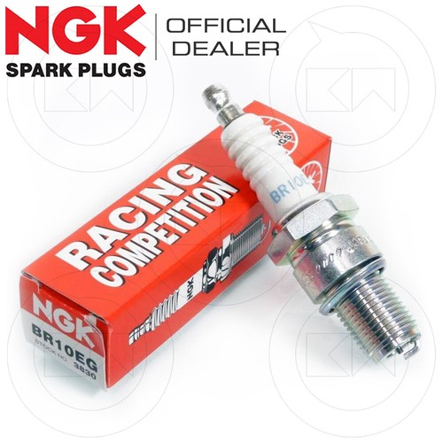 Bougie NGK BR10EG En Platine Pour APRILIA RS 125 (Tous Les Modèles) 1996-1997 - Photo 2/3