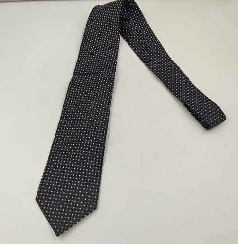 JoS.A.Bank Executive Collection 58in. Black/Blue/Silver Silk Necktie - Picture 5 of 5