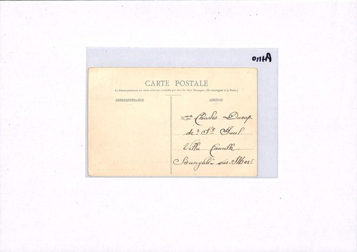 France Cols MADAGASCAR Postcard *DIEGO SUAREZ* Blue CDS 1908 Music FLOWERS PH110 - Picture 12 of 14