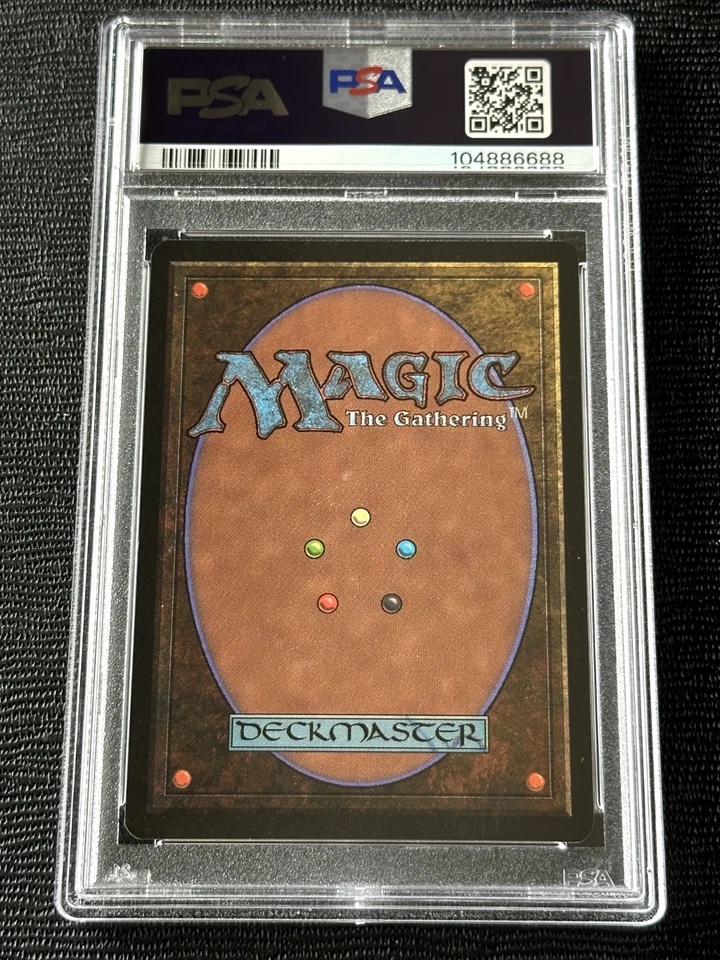 Beta Gaea's Liege Limited Edition Magic the Gathering MTG PSA EX-MT - Image 2 of 2