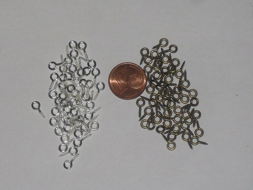 200 œillets,tiges vis pate fimo ou objets polystyrène (8x4mm): couleur au choix - Picture 7 of 12