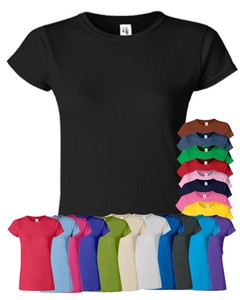 gildan softstyle tee ladies shirt skinny blank sleeve short