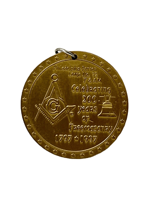 Masonic Philadelphia Potter Lodge 72 Coin 1797-1997 200 Years