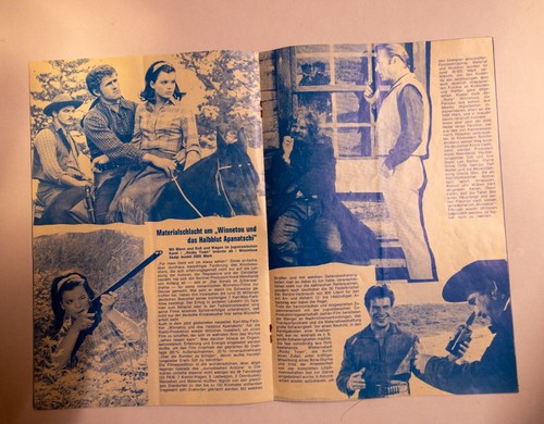 Karl May Filme /Neuer Filmkurier/Pierre Brice Winnetou und Apanatschi - Bild 5 von 9