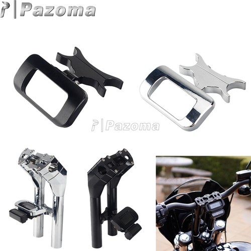 Adjustable 1-1/4” Digital Gauge Mount For Harley Breakout FXBR/S Street Bob FXBB - Picture 9 of 9