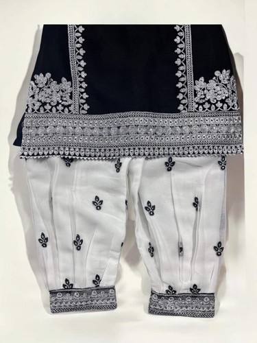 Traditional Designer Salwar Kameez for Little Girls - Elegant & Stylish Ethnic W - Picture 3 of 16