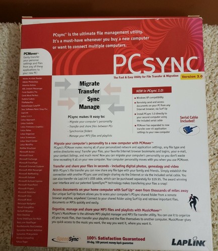 LapLink PC Sync Verizon 3.0 - Picture 2 of 5