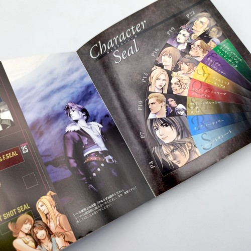 Final Fantasy VIII Seal Sticker Book 1999 Sony PlayStation PS1 SQUARE DigiCube - Picture 18 of 24