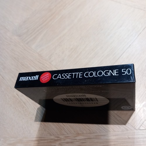 MAXELL CASSETTE COLOGNE 50 kaseta magnetofonowa/D1228 - Zdjęcie 2 z 3
