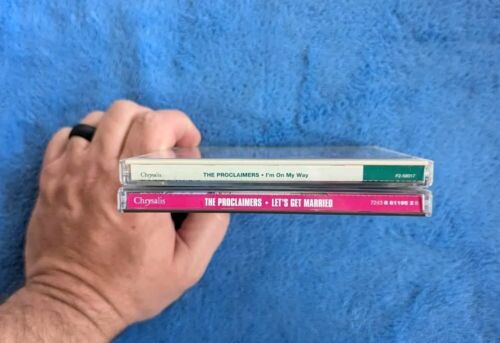THE PROCLAIMERS 3 CD Lot Rock Let's Get Married I'm On My Way - Picture 2 of 5