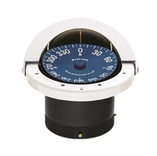 Ritchie Compass, Flush Mount, 4.5" Dial, White SS-2000W