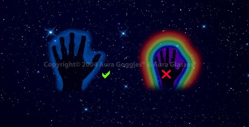 LUNETTES OFFICIELLES DICYANINE AURA fantôme chasse cristal reiki paranormal psychique - Photo 4 sur 10