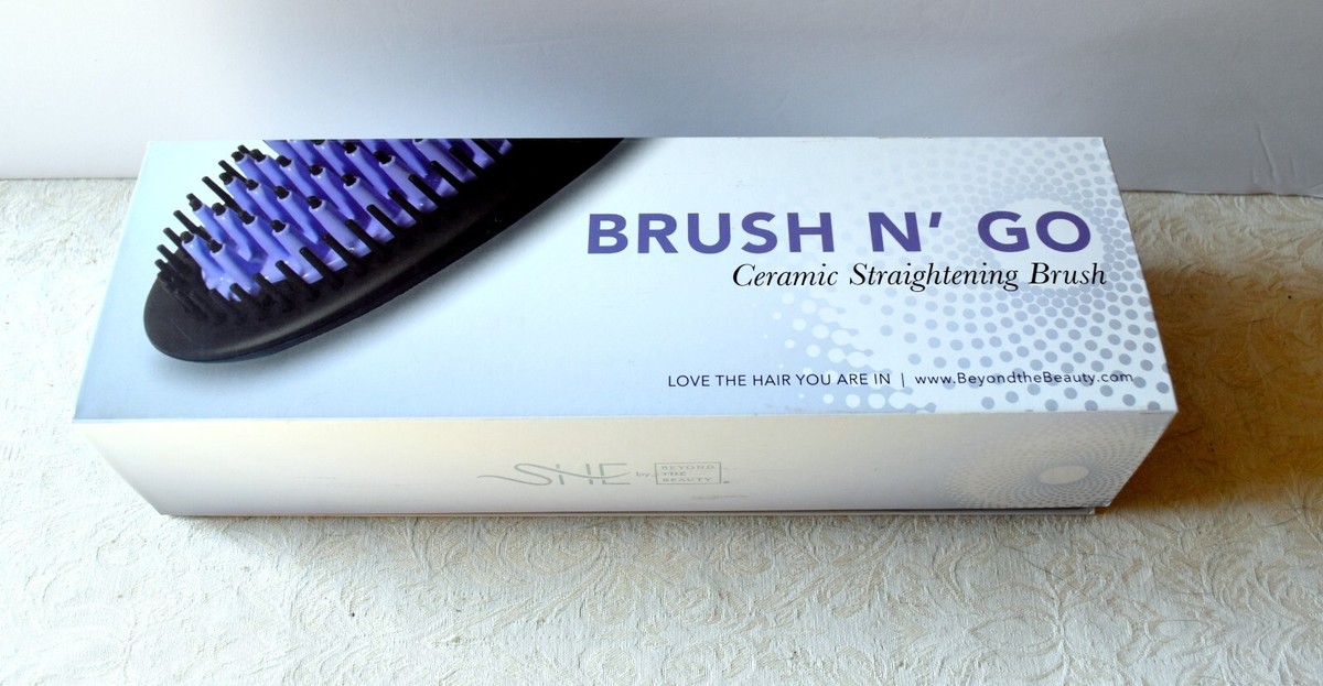 Brand new BRUSH N GO REVAMP Straight & Go Ionic Cordless Hot Brush main image 3