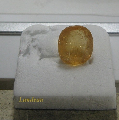 Rare Original Royal Imperial Topaz Gem 17.35 ct - Picture 2 of 3