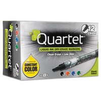 Quartet Enduraglide Dry Erase Marker Chisel Tip Assorted Colors 12/set 500118m on sale Quartet Enduraglide Dry Erase Marker Chisel Tip Assorted Colors 12/set 500118m on sale