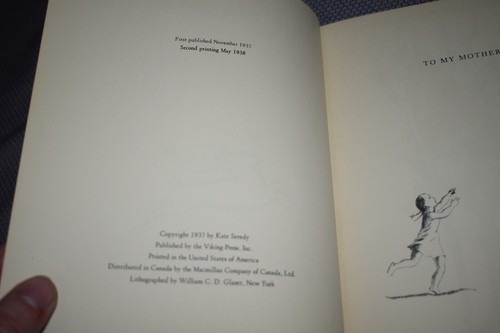 The White Stag by Kate Seredy (1st Edition/2nd Printing, hardcover, Newbery) - Picture 5 of 6
