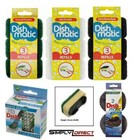 Dishmatic Replacement Refill Heads, Extra Heavy Duty Non Scratch Sponge Scourer