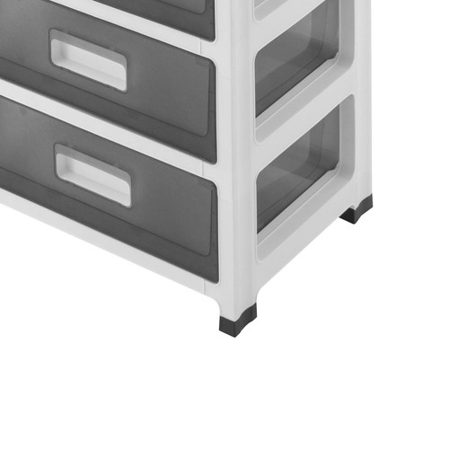 Desktop Organizer Clothing Storage Cabinet/Office Data Filing Box 6-Drawer Black - Picture 10 of 24