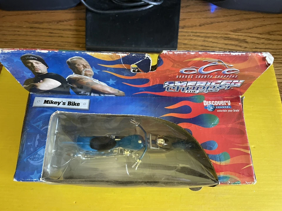 OCC AMERICAN CHOPPER 1/18 MIKEY’s BIKE USED DIST. 2004 - Image 4 of 4