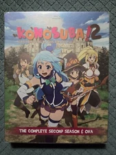 Konosuba Second Season 2 + OVA Bluray SteelBook ***NEW***OOP***