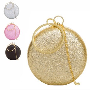 Ladies-Round-Glitter-Box-Clutch-Bag-Hoop-Handle-Cocktail-Bag-Party-Handbag-KZ848