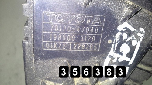 2008 TOYOTA PRIUS ACCELERATOR PEDAL ELECTRIC 1500L 7812047040 - Zdjęcie 5 z 5