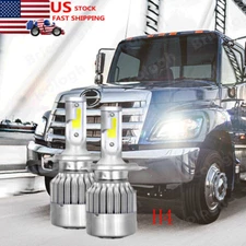 H4 100W LED Headlight Light Bulb Conversion Kit for Hino 145 165 185 258 268 338