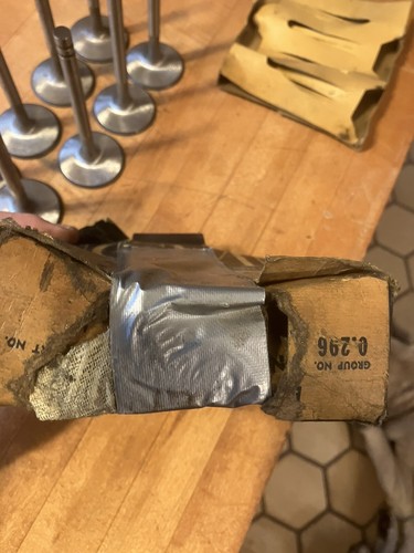 Vintage Genuine GM NOS Intake Valve Set 1962-1965 3781155 Chevrolet 409 Chevy - Bild 9 von 11