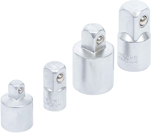 Adaptateur pour douille clé à cliquet carré 1/4-3/8-1/2" réducteur augmentateur - Picture 2 of 5