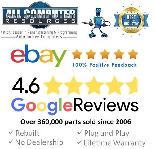 2004 Ford Explorer 4.6L ECU ECM PCM COMPUTER PATS DELETE 4L2A-12A650-AMA - Picture 3 of 3
