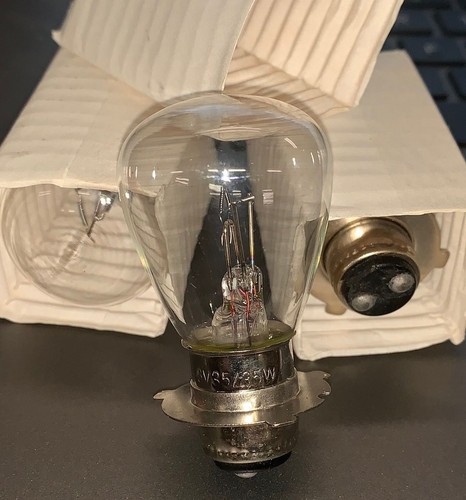 SEALED BEAM CONVERSION KIT HONDA / SOCKET AND 6V BULB (S1170/6v3535RB) - Picture 3 of 6