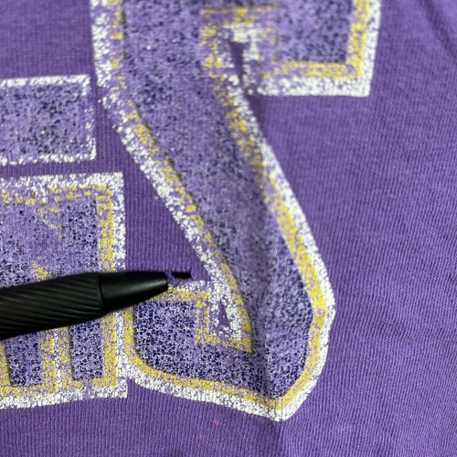 Vtg NFL Baltimore Ravens Super Bowl XXXV TShirt Faded Thrashed Distressed XL - Picture 5 of 24