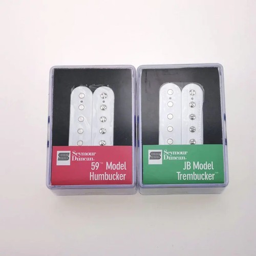 Electric Guitar Pickups Alnico JB 4C Black Humbucker Pickups - Picture 13 of 33
