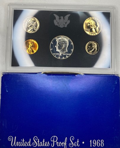 1968-S Proof Set United States US Mint Original Government Packaging Box