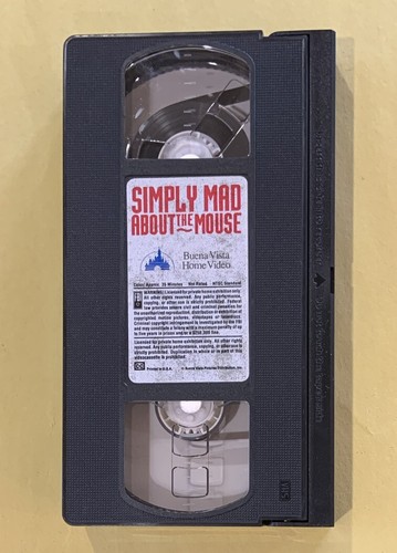 Simply Mad About The Mouse A Musical Celebration Of Imagination VHS Tape Tested. - Imagen 8 de 9
