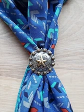 Star Wild Rag Cowboy Scarf Slide