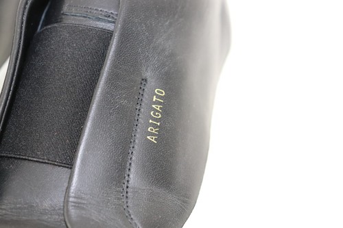 Axel Arigato Clean 360 Womens Laceless Leather Sneakers Black White Uk 6 Eur 39 - Picture 9 of 17