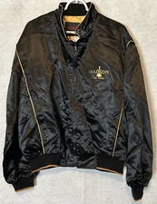Luxor Embroidered Satin Bomber Las Vegas Casino Jacket Made In USA Size XL