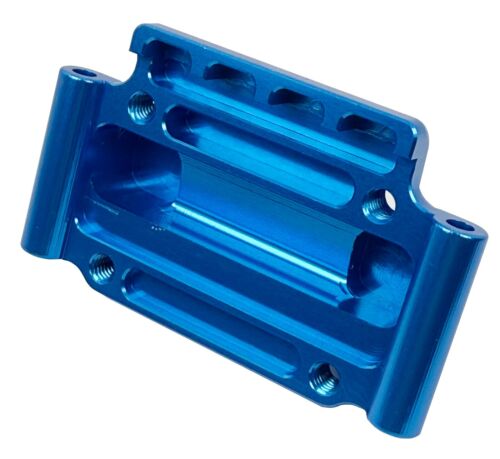 Dhawk JRX2 Aluminum Front Bulkhead Blue For Team Losi JRX2 JRX-PRO JRXT - Picture 3 of 4