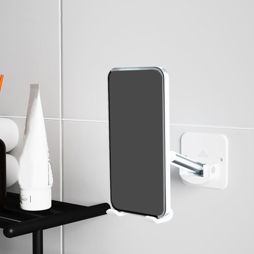 Wall Mount Portable Bathroom Kitchen Anti- Phone Rack Adhesive Phone Holder - 第 2/12 張圖片
