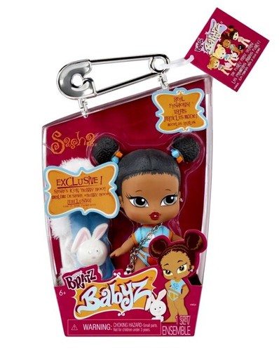 Bratz Babyz Sasha Collectible Fashion Doll with Real Fashions and Pet NEW Toy 6+ - Picture 8 of 12