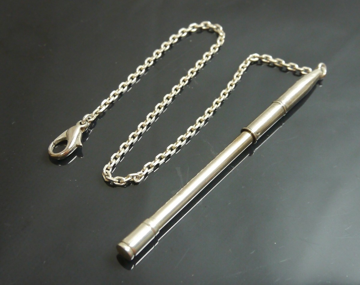 Authentic HERMES Ballpoint pen agenda chain vintage 3 Authentic HERMES Ballpoint pen agenda chain vintage 3