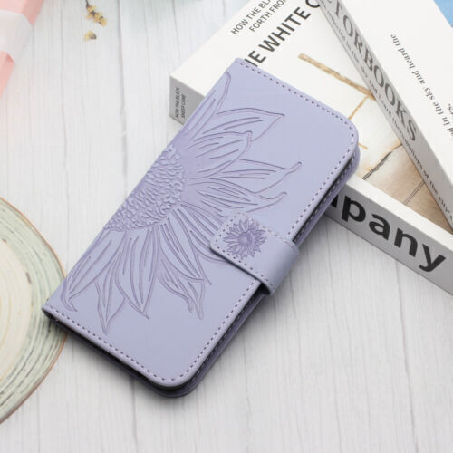 Sunflower Card Wallet Cover Case For Motorola G Play G Power G 5G 2022 G Pure - Picture 2 of 22